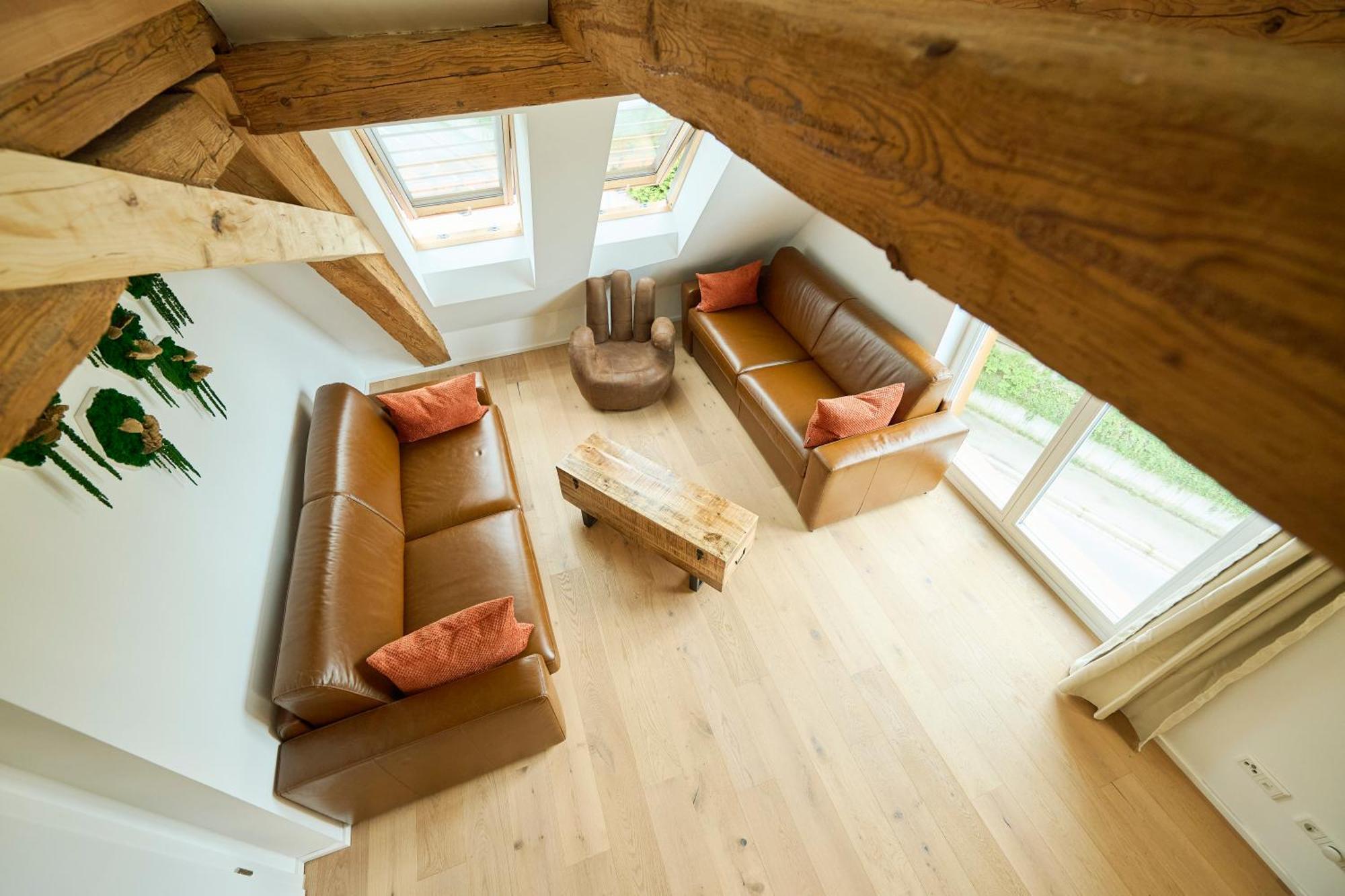 Апартаменты Wood World Luxury - Massage - Bergblick - Tranpolin- Parken Маркдорф Экстерьер фото